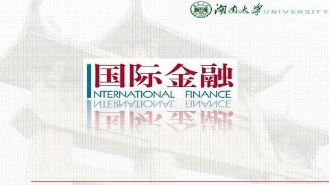 《国际金融学》PPT课件 杨胜刚 湖南大学