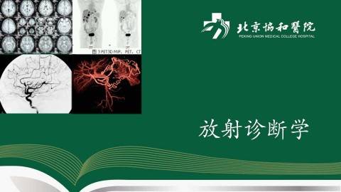 《放射诊断学》PPT课件 金征宇 北京协和医学院