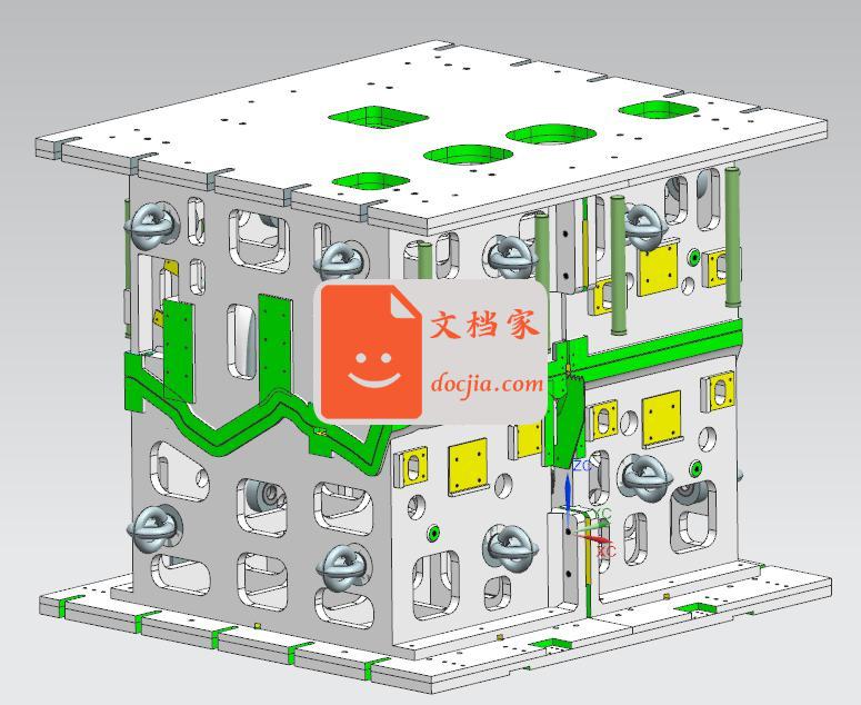 汽车地毯成型模具