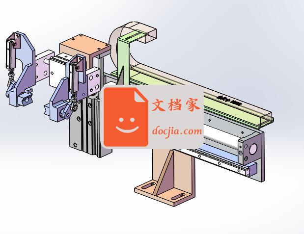 90度旋转夹持移栽机构