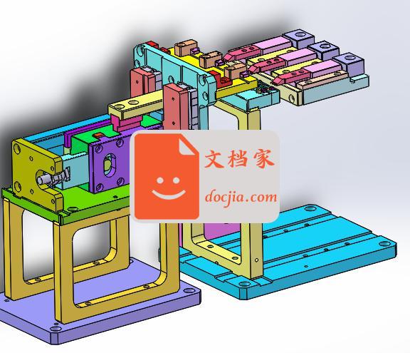 一种压料压合模组