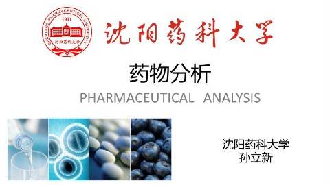 《药物分析》PPT课件 孙立新 沈阳药科大学