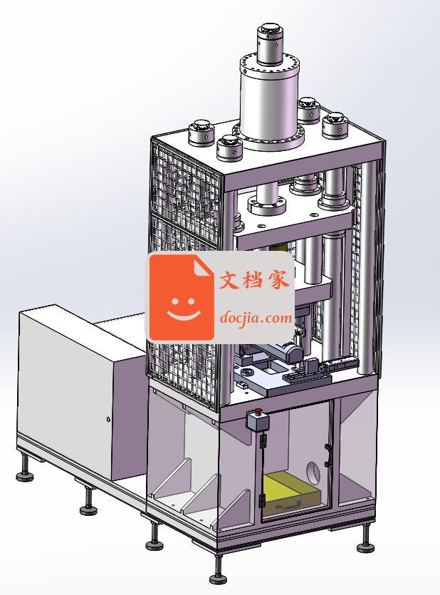 冲凸台液压机 1双杠卧式侧面加工机