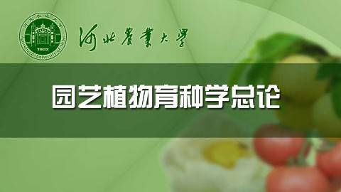 《园艺植物育种学》PPT课件 申书兴 河北农业大学