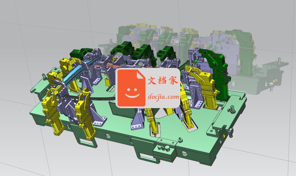 汽车前门总成焊接夹具