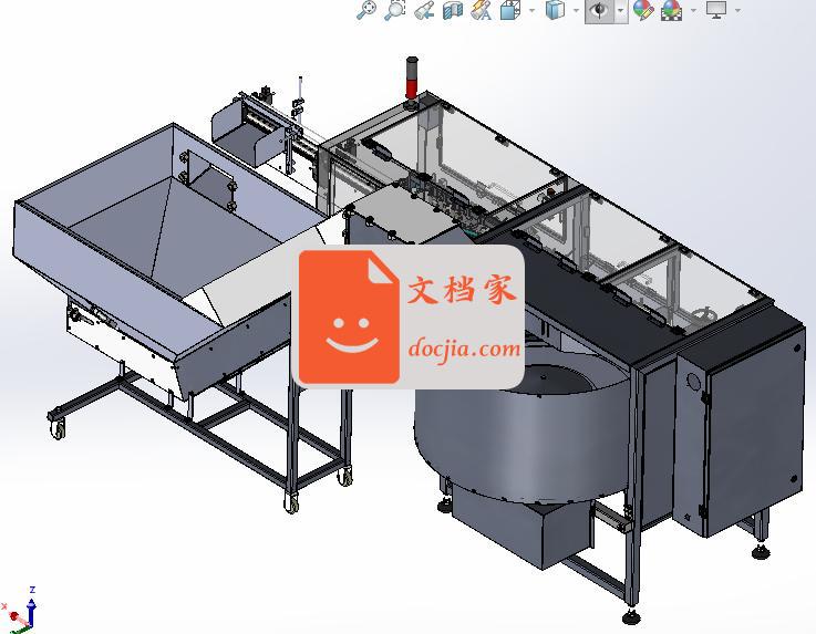 全自动理瓶机（全参数化）用于各种规格形状场景