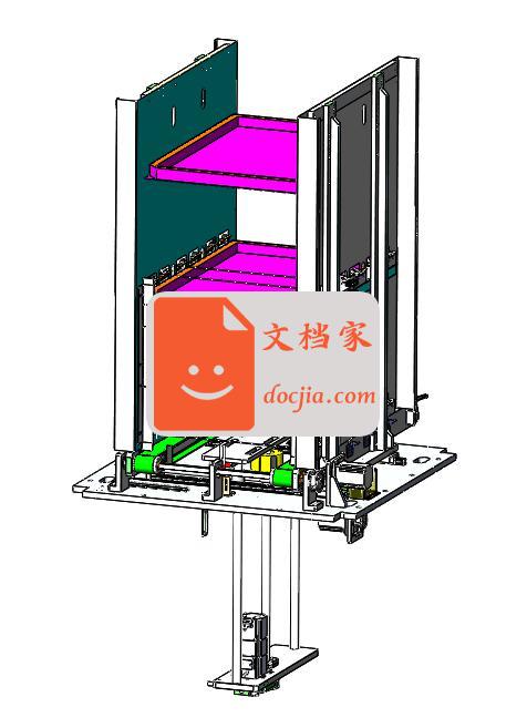 TRAY盘叠料机构