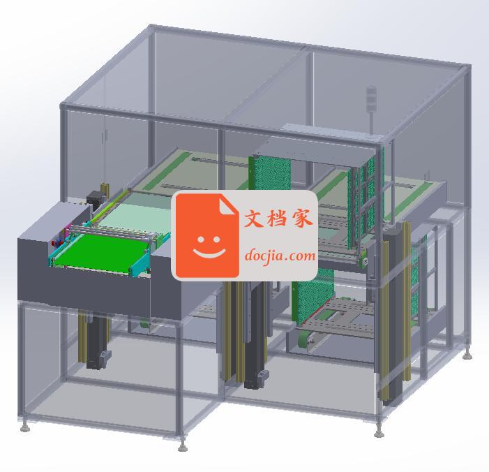 自动化设备-PCB料框自动缓存机