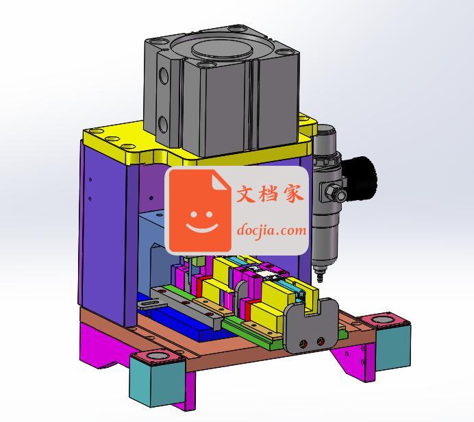 双PORT铆扣点治具