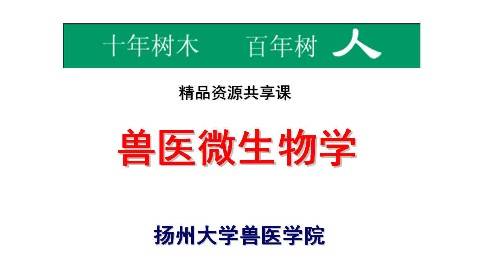 《兽医微生物学》PPT课件 孙怀昌 扬州大学