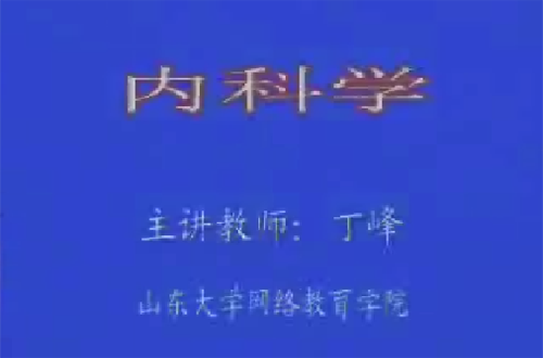 内科学视频教程 山东大学