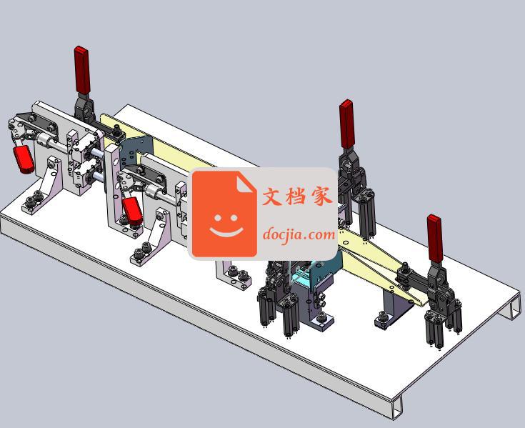 焊接工装背框补强右（日本八乐梦无锡工厂）