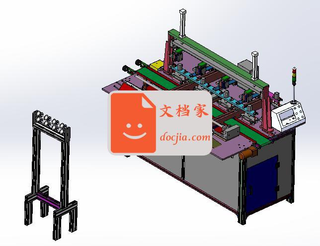 湿巾纸包装袋椭圆型盖贴合设备