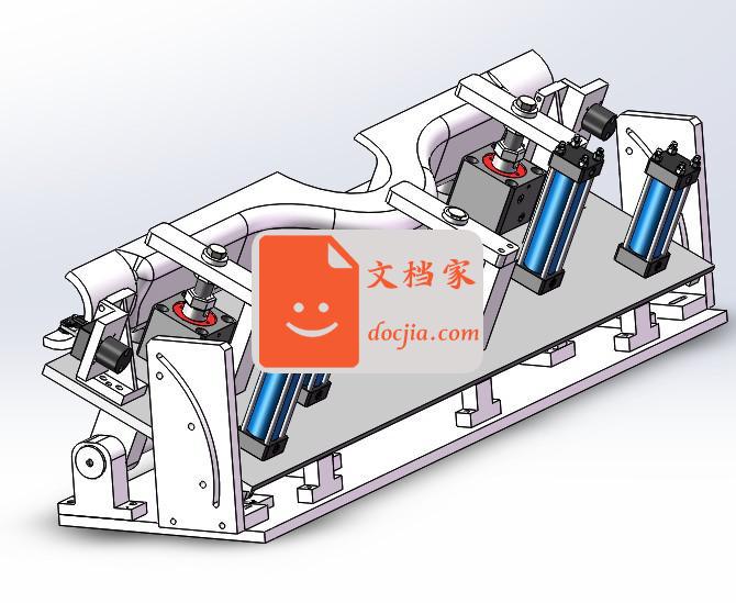 半桥壳加工夹具