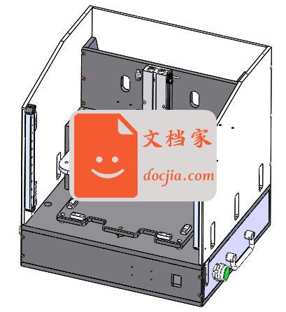 导通测试治具模型