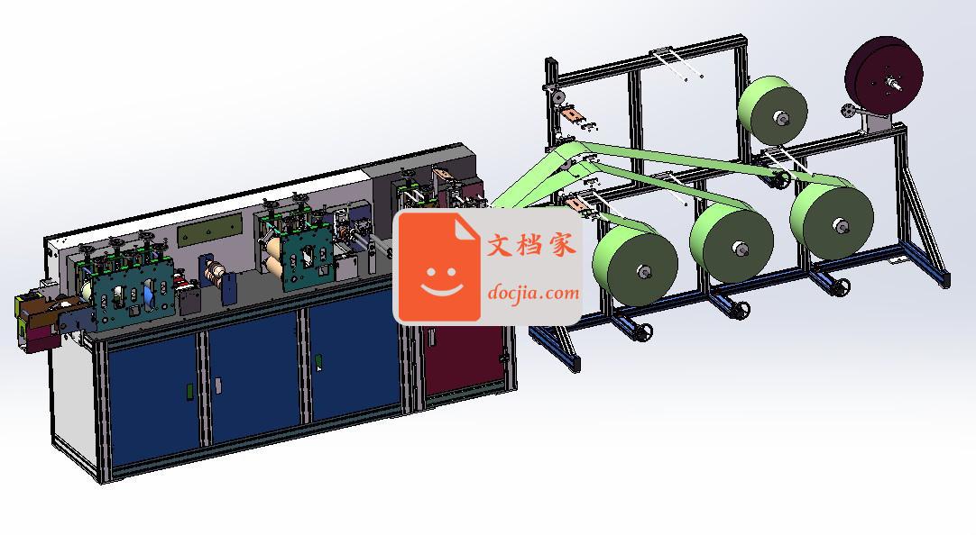 四层口罩机 自动化医用口罩机