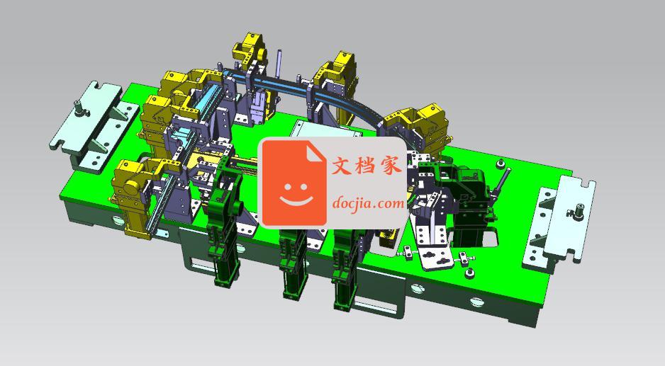 汽车后门总成焊接夹具