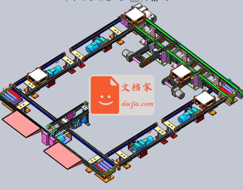 自动化循环输送线