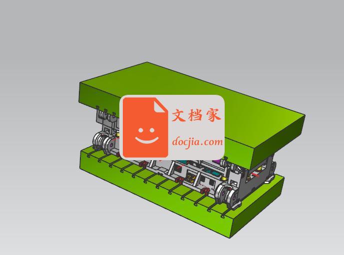 汽车副车架钣金成形模具