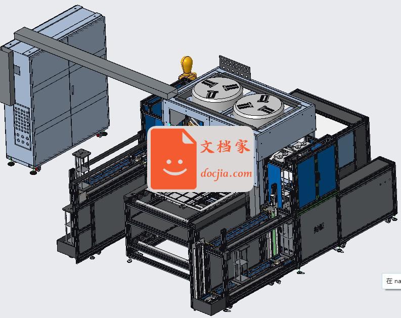 自动化晶片分选摆盘入载具设备（含delta）