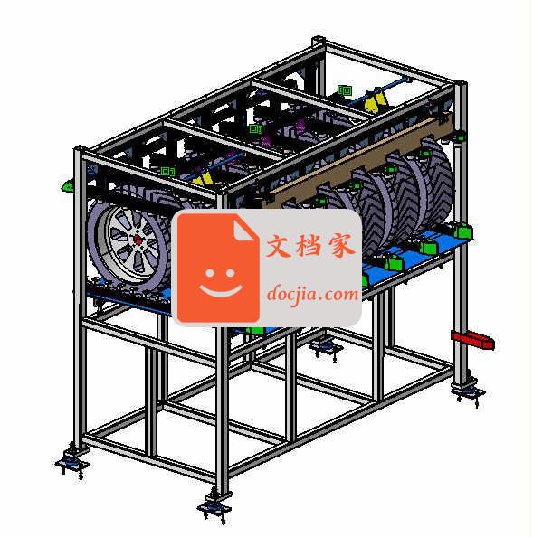 料架组合物流器具2