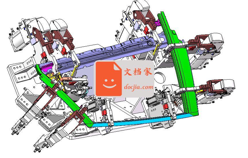 日系~门框焊接治具