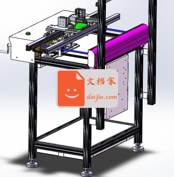 自动化PCB烧录机构