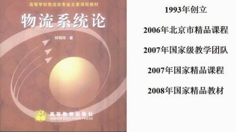 《物流系统论》PPT课件 何明珂 北京工商大学