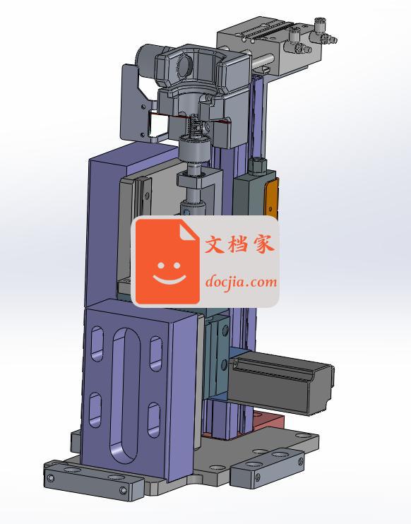 自动拧螺母工装